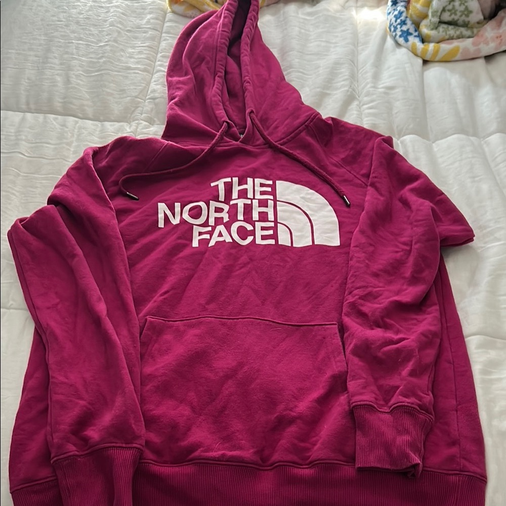 The North Face Fuchsia Hoodie